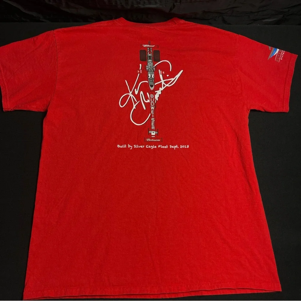 Budweiser Racing Red Tee - Picture 2 of 7